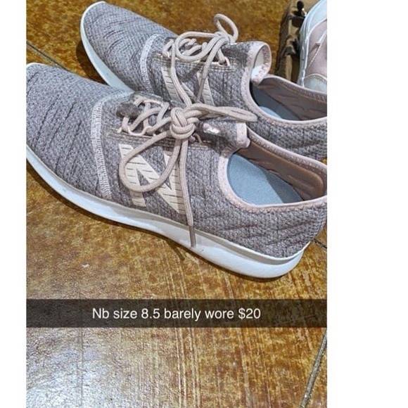 New balance size 8.5. Worn Once/excellent condition. - Picture 2 of 2
